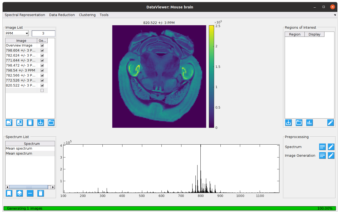 SpectralAnalysis Interface